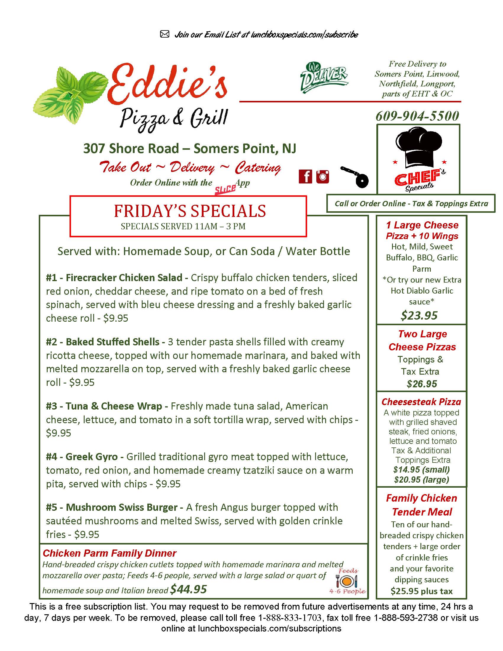 Eddies Pizza