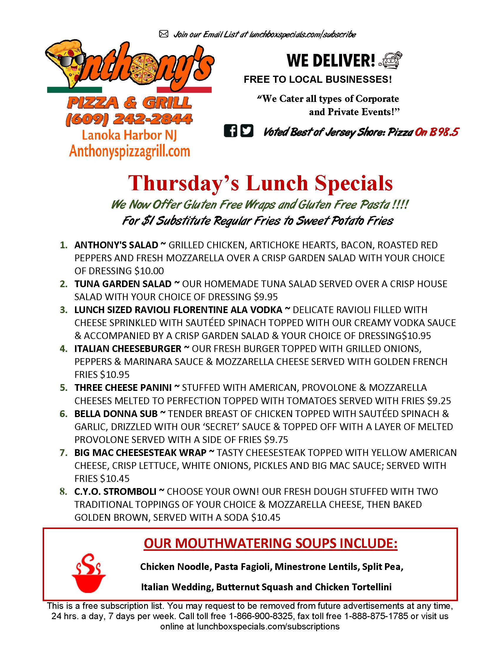 Anthonys Pizza 061225