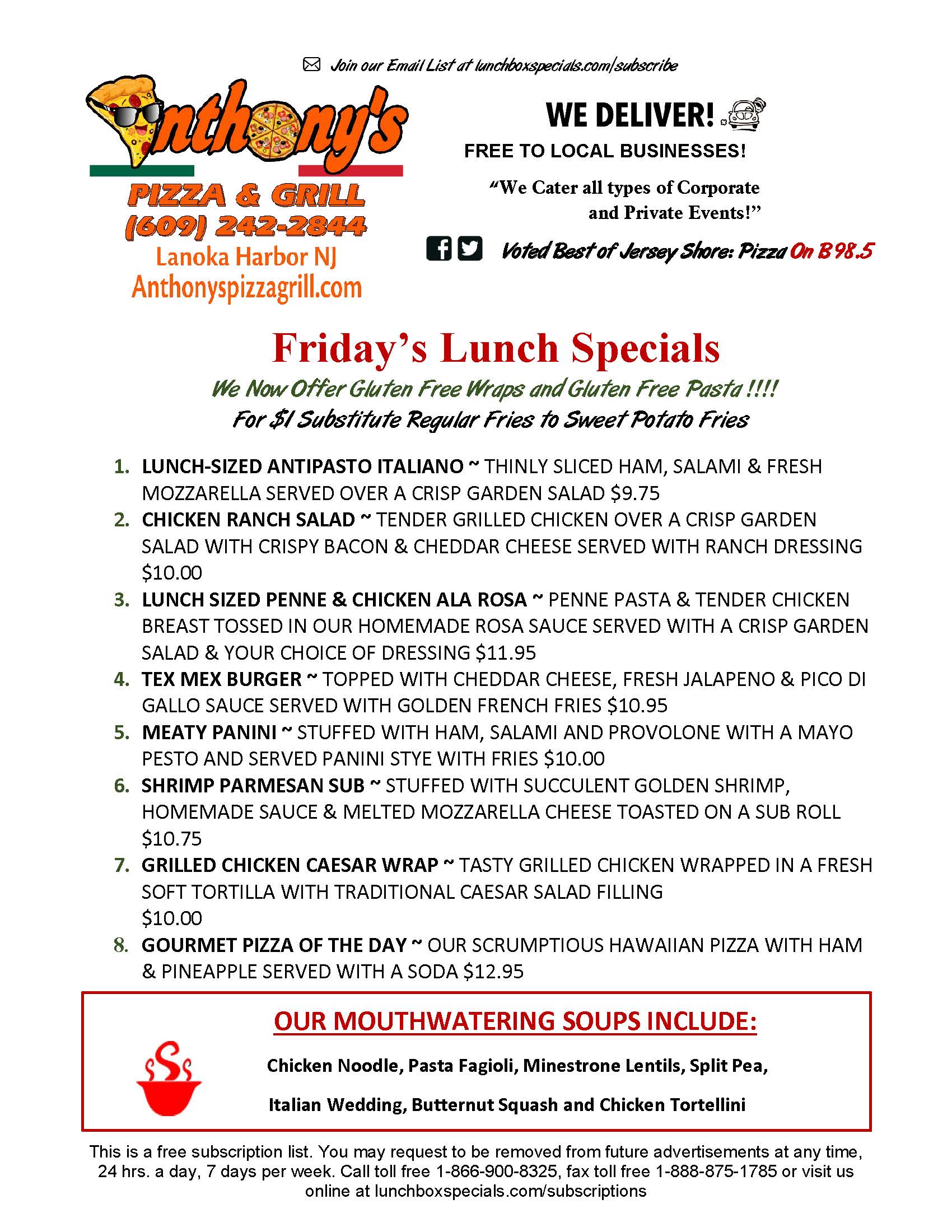 Anthonys Pizza 061325